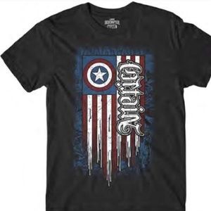 👀 (Men's Small) Captain America Tee